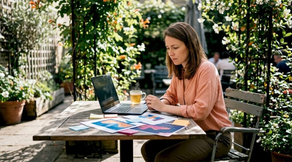 Founder planning startup scaling strategy