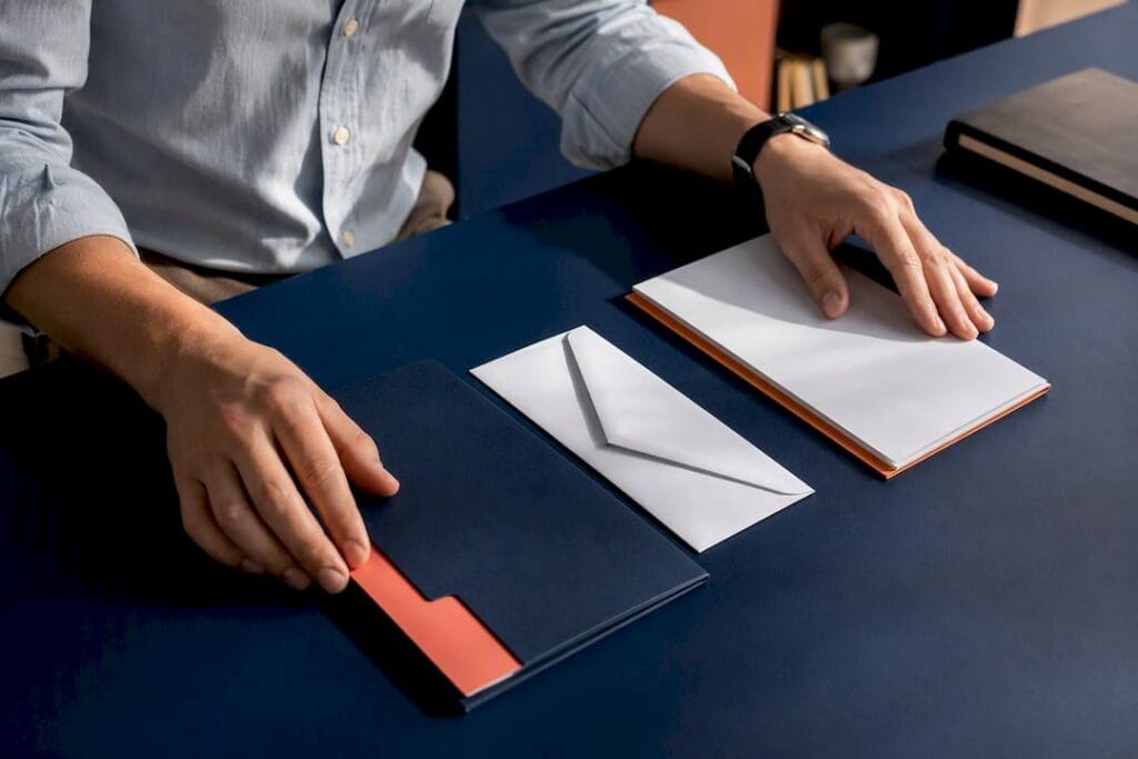 Mentorship letter and attachment folder prepared