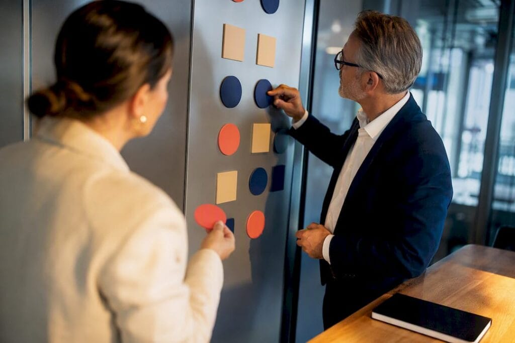 HR leader mapping executive readiness competencies