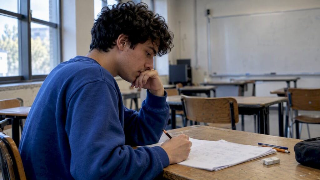 Learner revising a failed mathematics proof